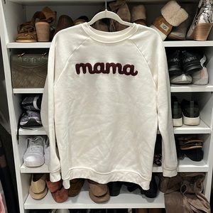 Mama Maternity Sweatshirt